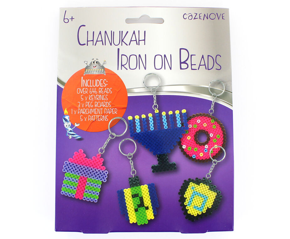 Chanukah Iron On Beads